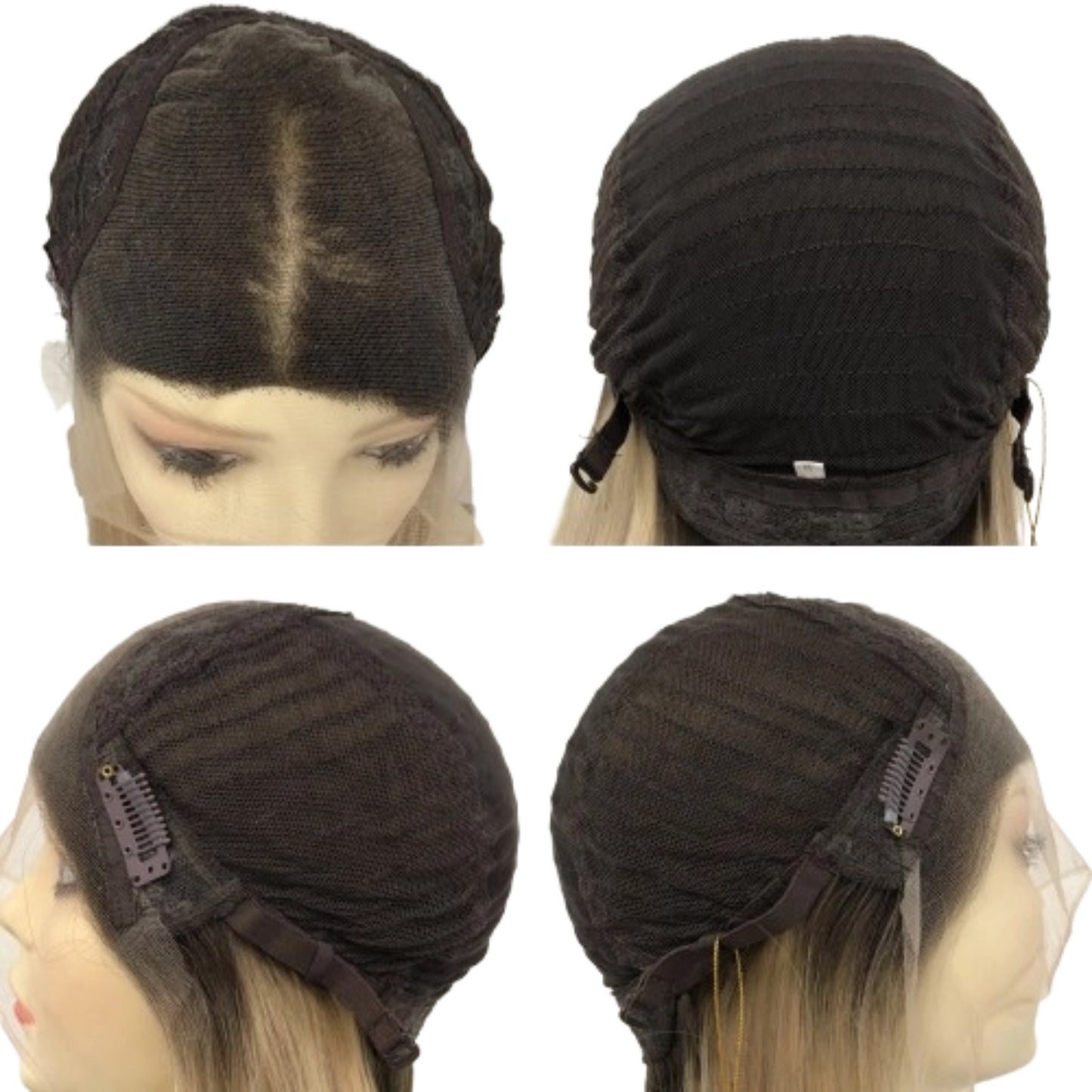 BLACK ROOT SINGLE COLOR RAW HAIR KOSHER WIG