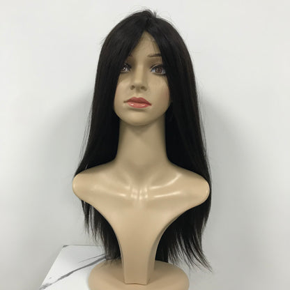 REAL HAIR FOR CANCER PATIENTS 5''*5'' MONO TOP MEDICAL WIG