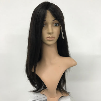 REAL HAIR FOR CANCER PATIENTS 5''*5'' MONO TOP MEDICAL WIG