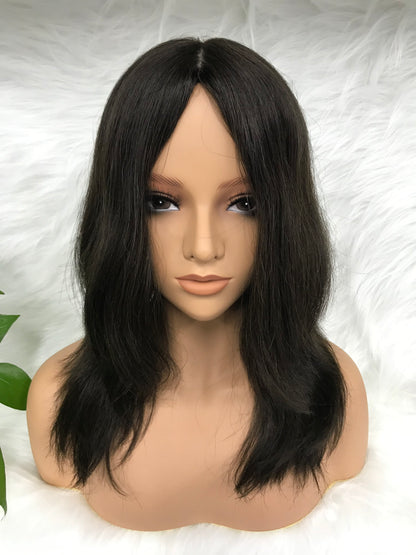 TOP GRADE RAW HAIR WOMEN'S SILK TOP WIG