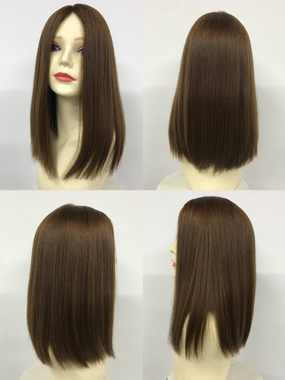 INJECTION SILK TOP JEWISH WIG HUMAN HAIR