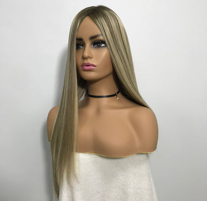 RAW HAIR YOUNG WOMEN SILK TOP WIG