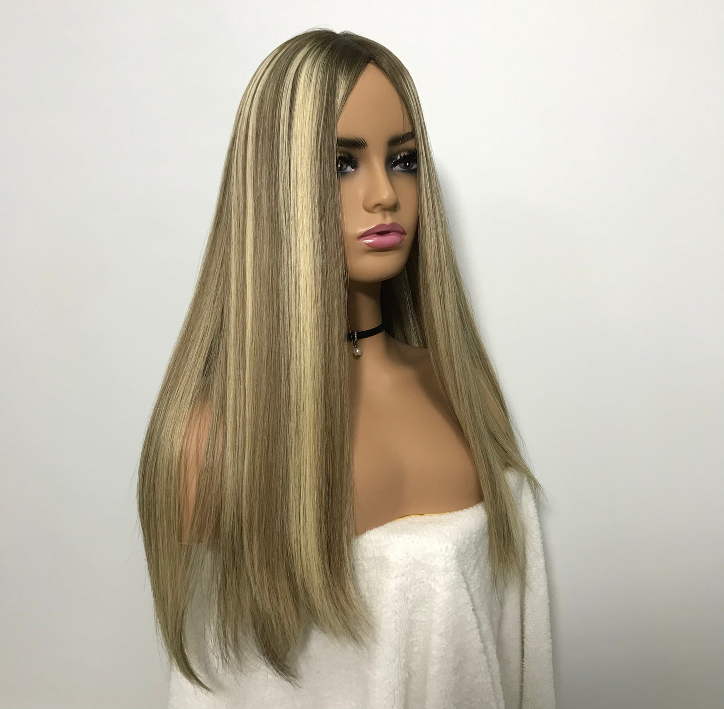 RAW HAIR YOUNG WOMEN SILK TOP WIG