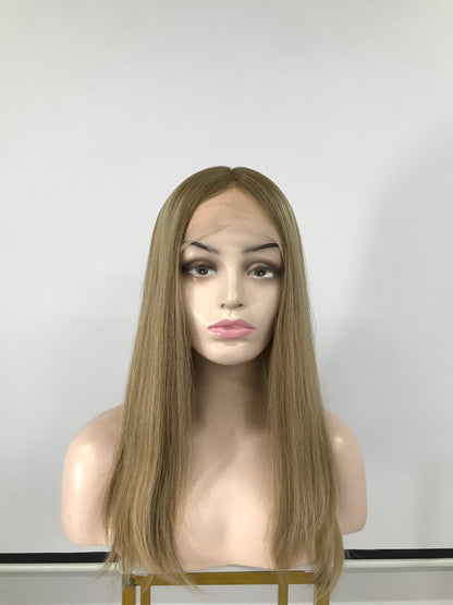 REAL HAIR FOR SILK TOP+LACE FRONT YOUNG LADY WIG