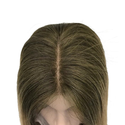 100%REAL HAIR STRAIGHT HD LACE JEWISH FEMALE WIGS