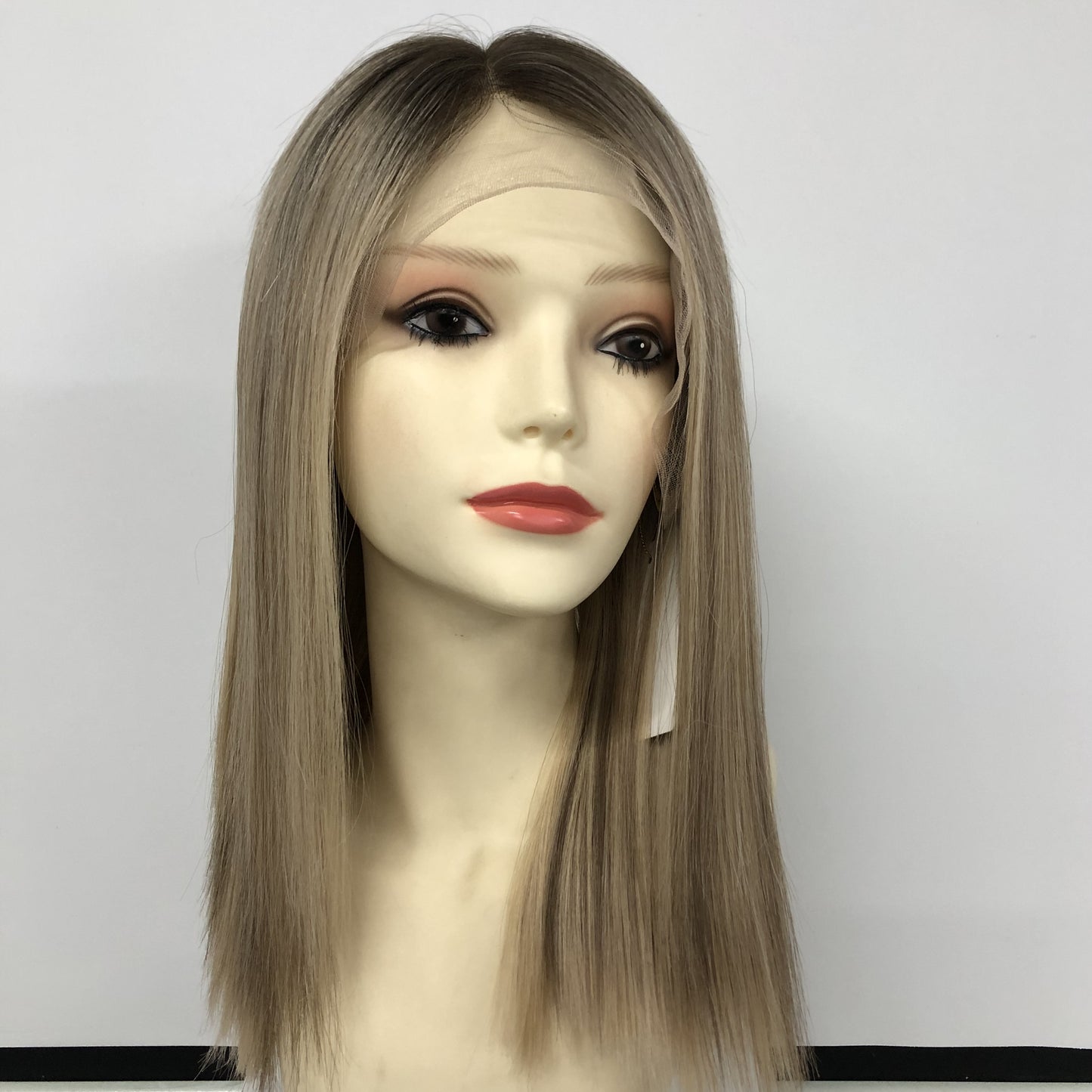 BLACK ROOT SINGLE COLOR RAW HAIR KOSHER WIG